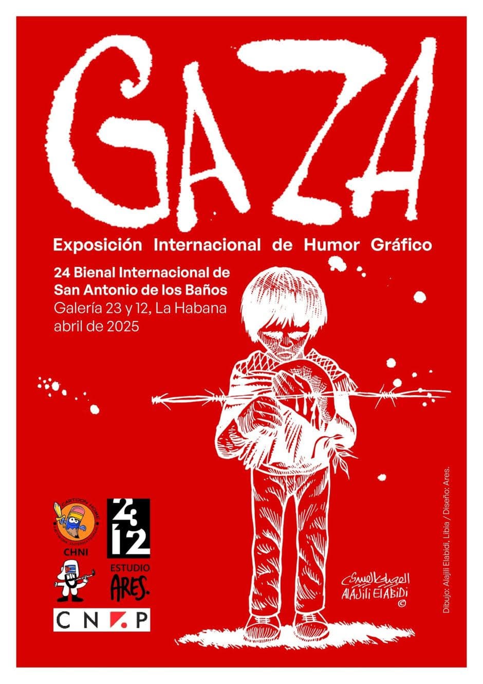 Muestra internacional de caricaturas en defensa de la paz